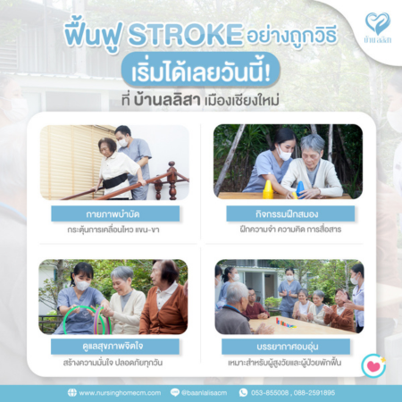 ฟื้นฟูผู้ป่วย Stroke อย่างถูกวิธี เริ่มต้นได้วันนี้