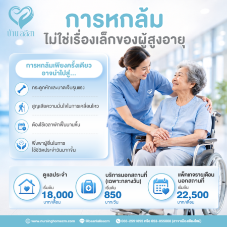 การหกล้ม ไม่ใช่เรื่องเล็กของผู้สูงอายุ